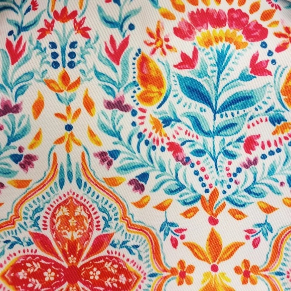 Sold out 2023 🌺 New Pioneer Woman Ladies Fits Most Folk Geo Print Garden Apron - Picture 7 of 9